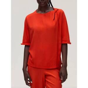 NEW HUMANOID cozi top in carmine